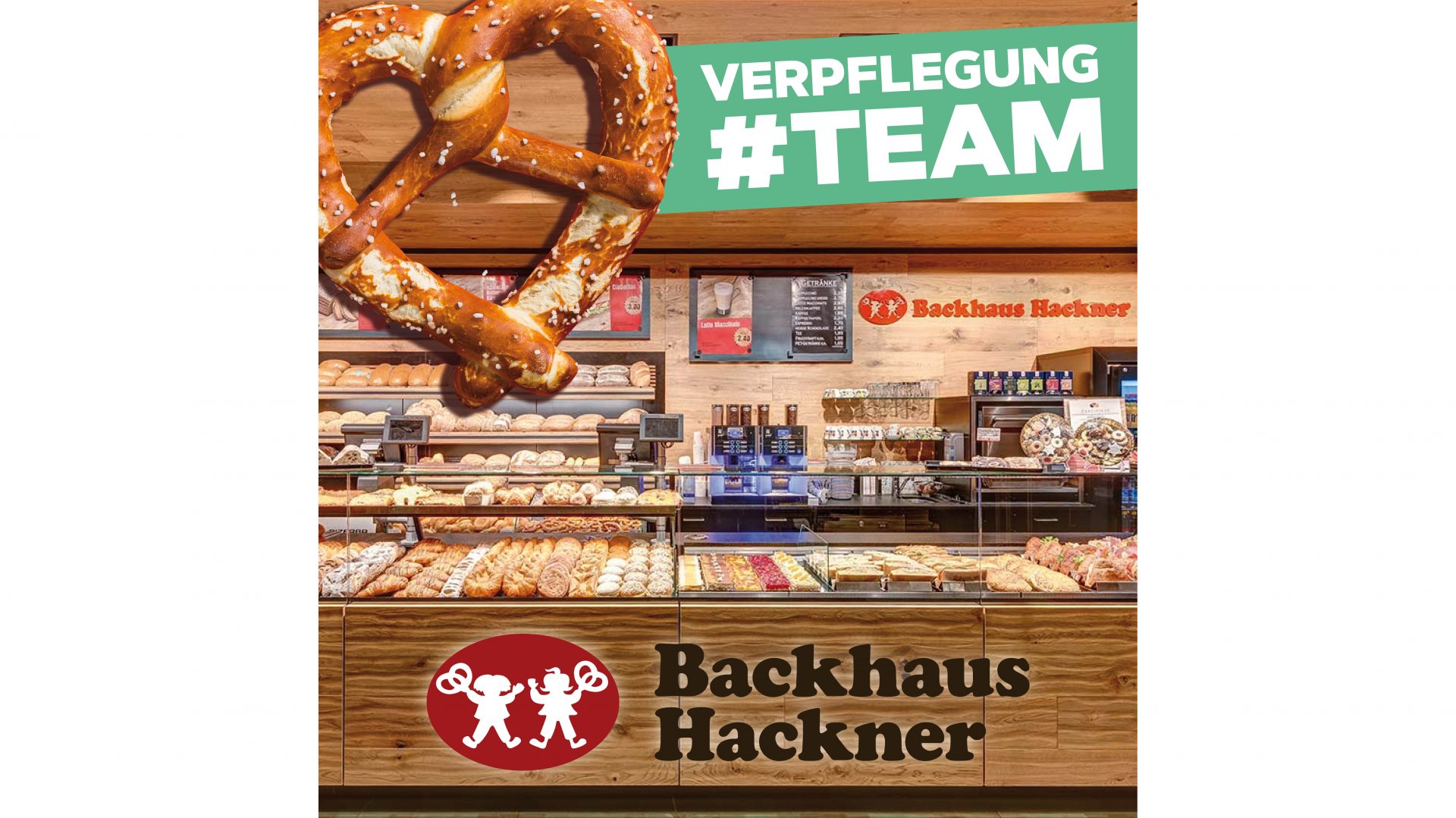 Backhaus Hackner – Verpflegung unseres Helfer-Teams.