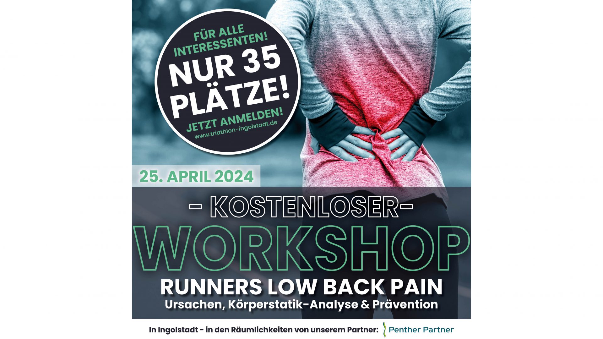 KOSTENLOSER WORKSHOP // Thema Runners Low Back Pain!