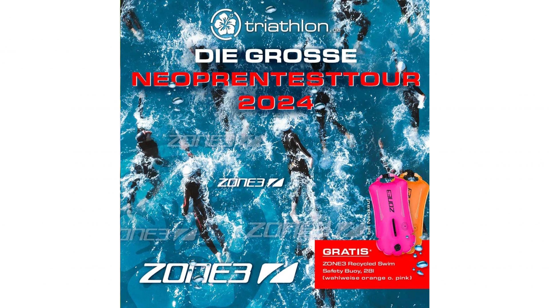 triathlon.de mit Zone3-Messestand & Zone3-Neotest auf der Sportmesse