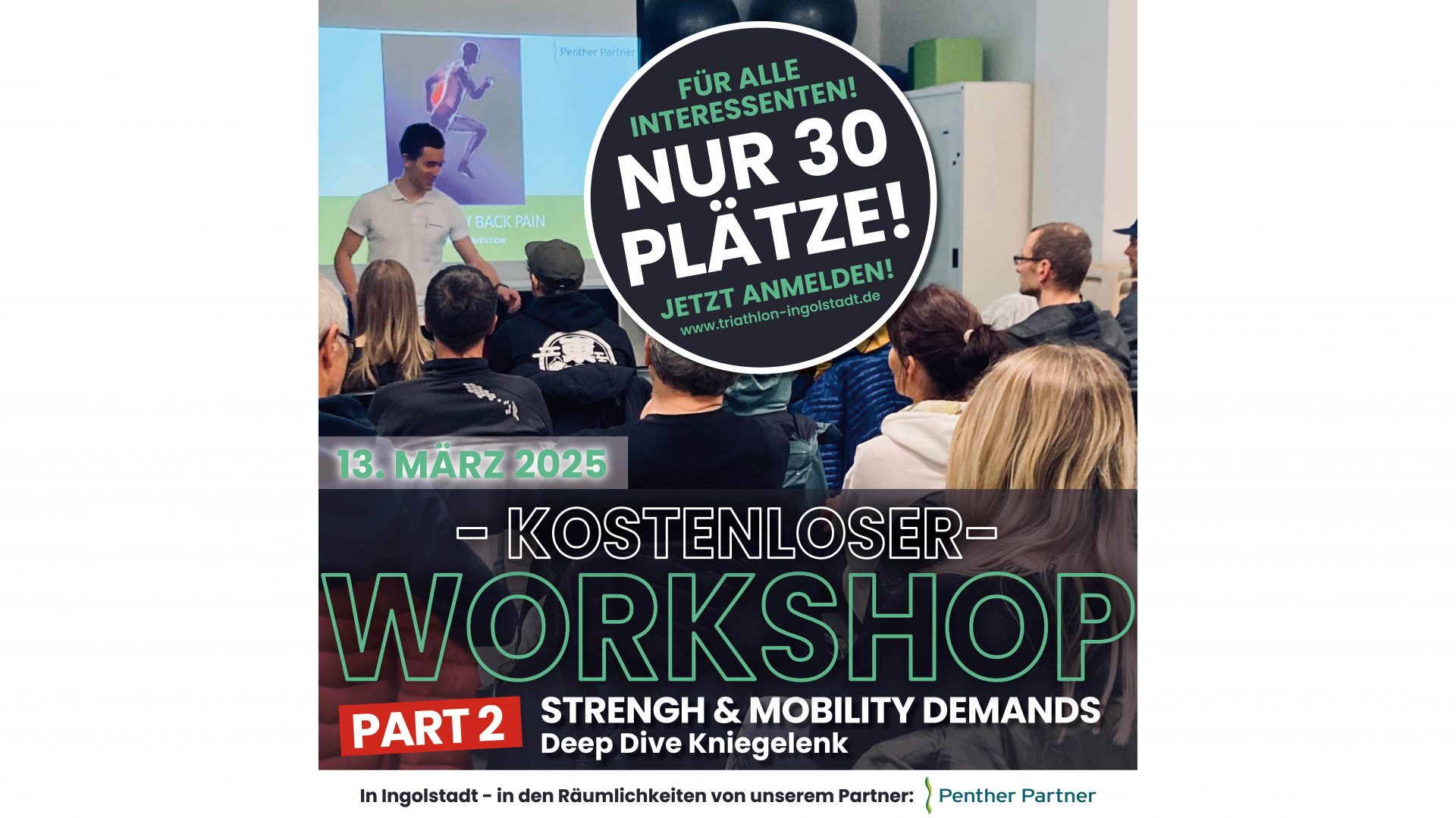 WORKSHOP – Strength & Mobility Demands – Deep Dive Kniegelenk