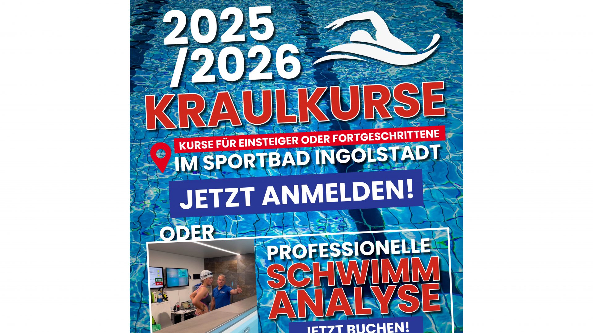Kraulkurse 2025/2026 // #Schwimmkanalingolstadt
