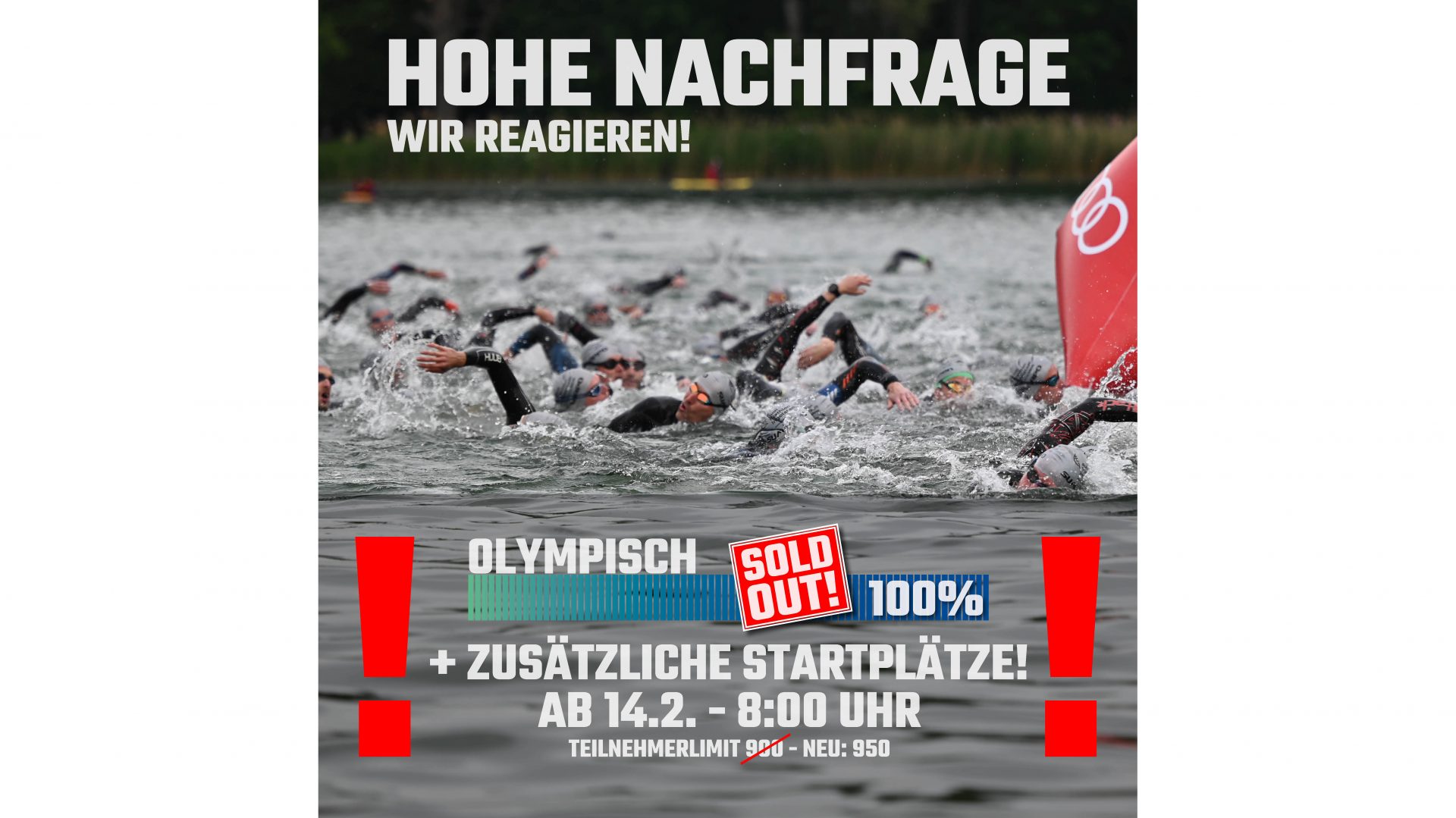 🚨 UPDATE STARTPLÄTZE – WICHTIGE INFO! 🚨